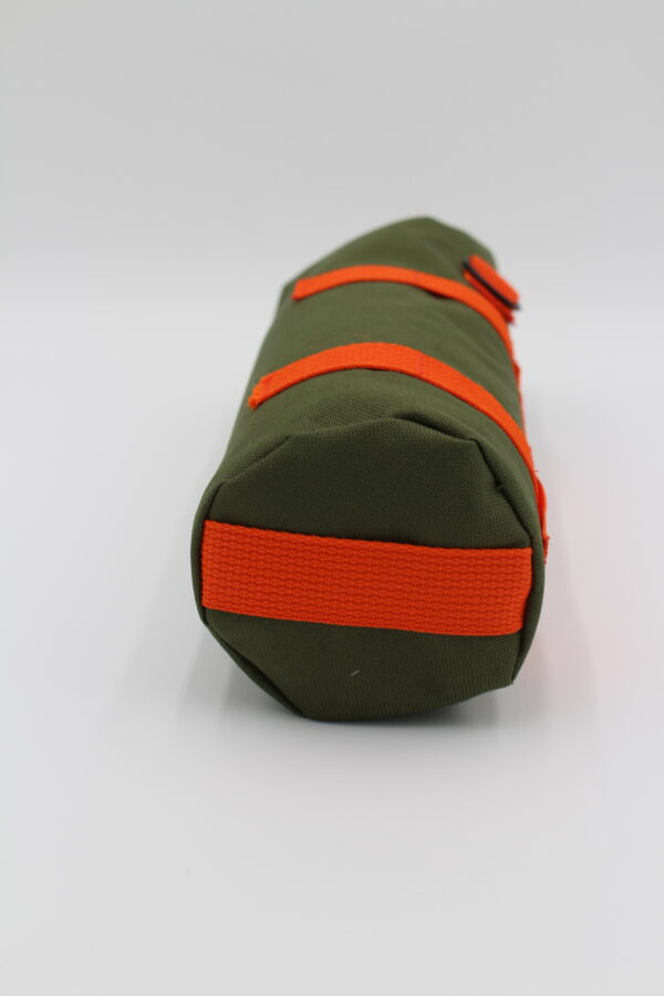 Bevie Bag - Small- Olive/Orange - Image 3