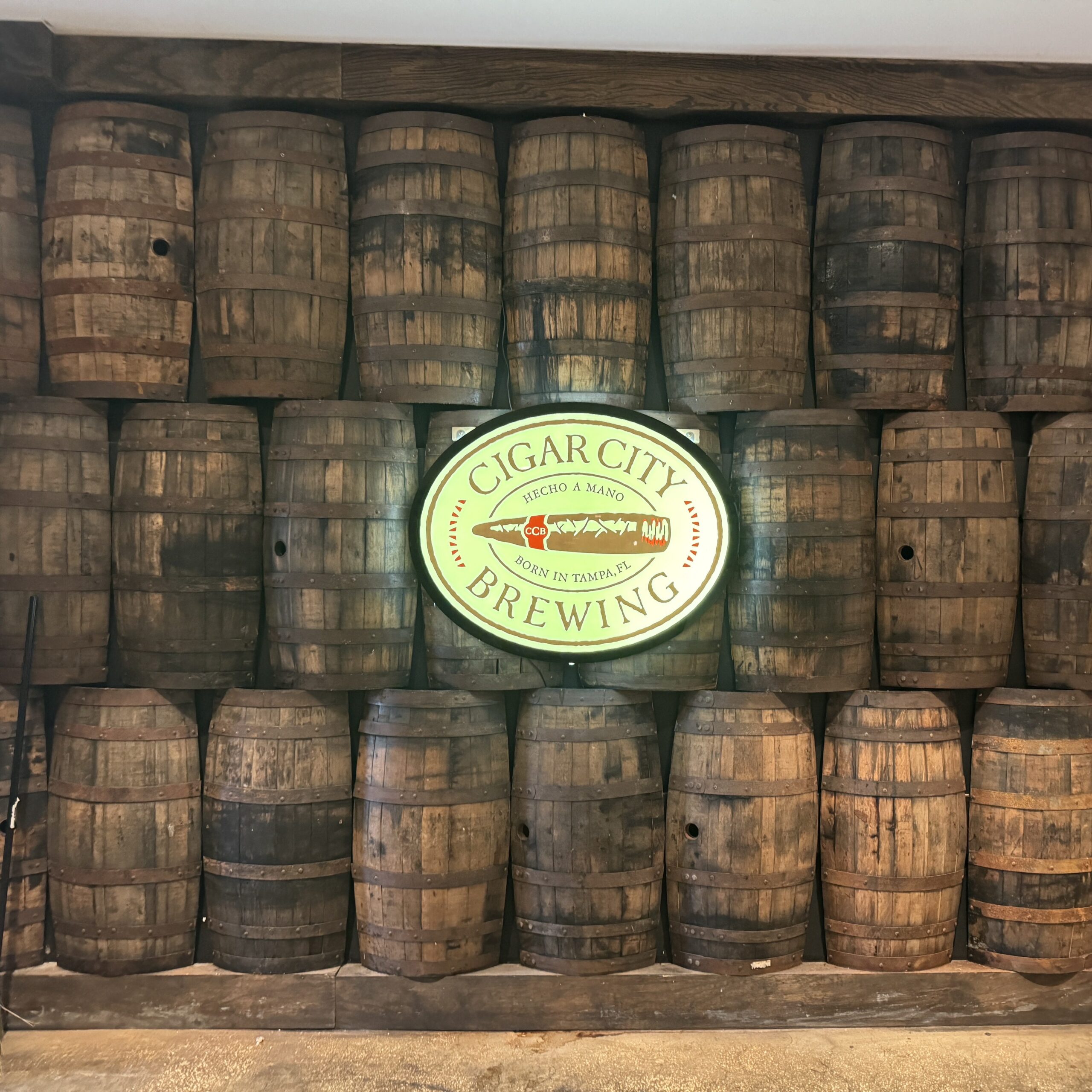 Cigar City Brewing sign