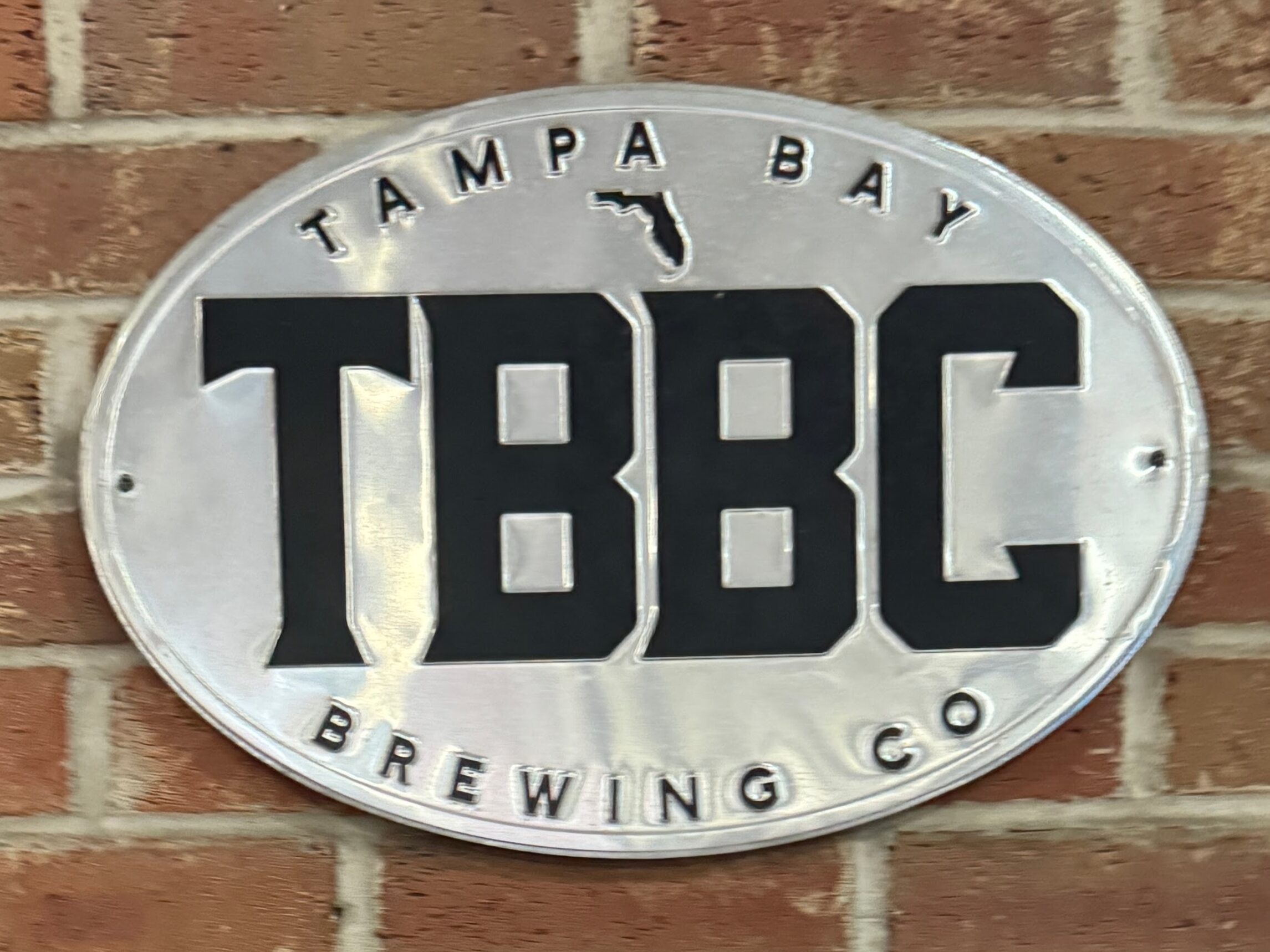 Tampa Bay Brewing Co sign